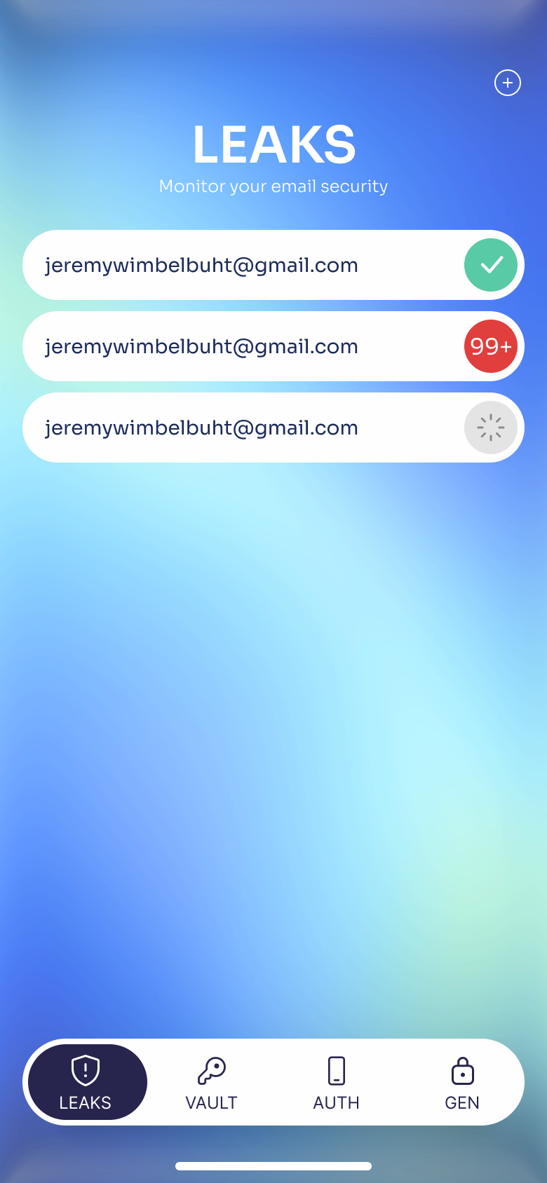 Leaks — email list